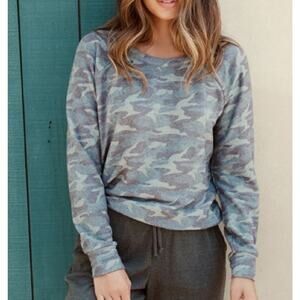 Chaser Camouflage Knit Pullover